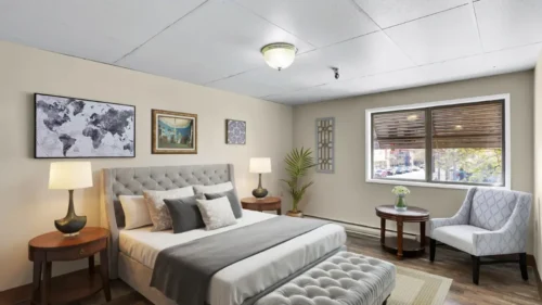A beautiful bedroom